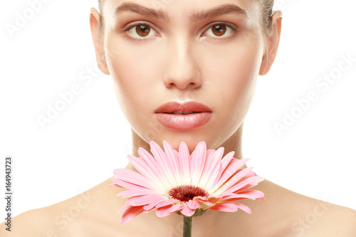 Closeup view of beautiful y...