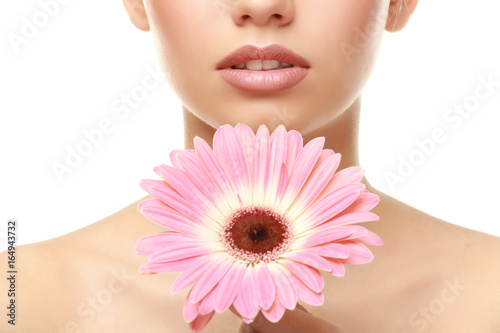 Closeup view of beautiful y...