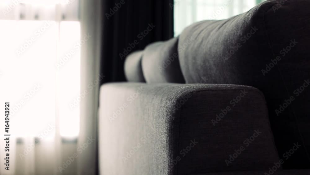Beautiful sofa in the living room