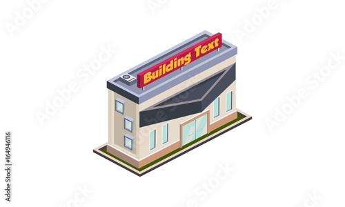 isometic building