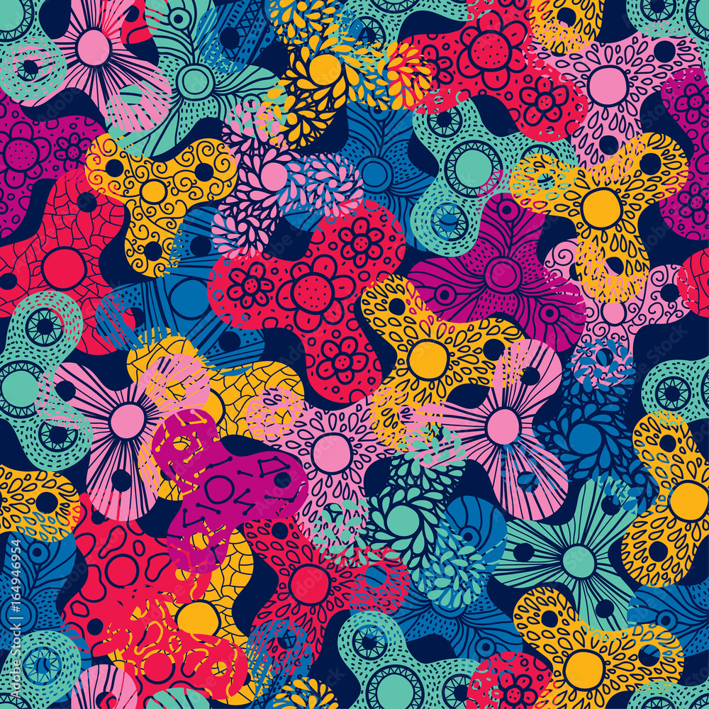 Spinner vector seamless pattern. Spinner vector seamless pattern.