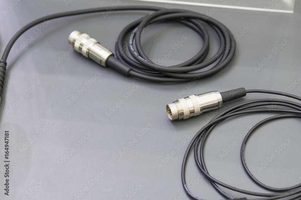 The industrial instrument cable with socket.The audio cable with socket The industrial instrument cable with socket.The audio cable with socket