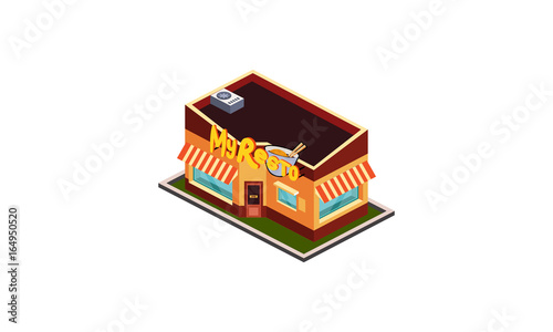 isometric building