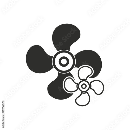 Fan vector icon.