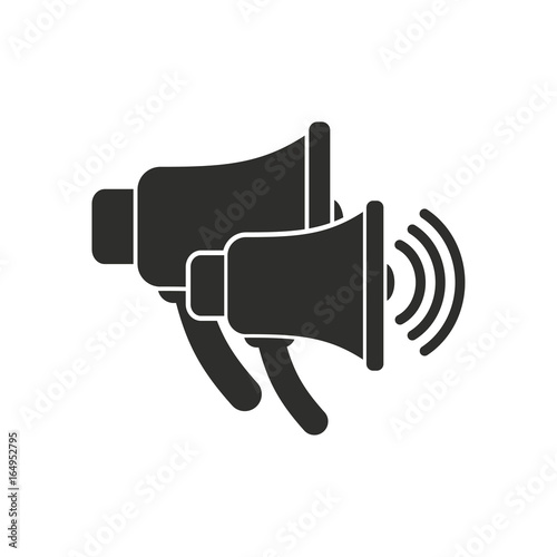 Speaker vector icon.