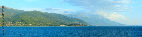 Lake Ohrid panorama.