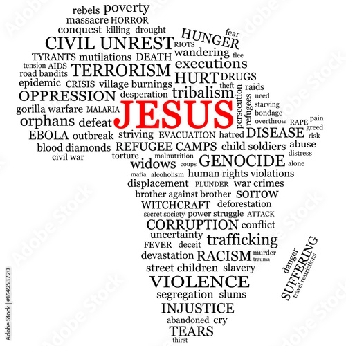 Hope for Africa Word Cloud