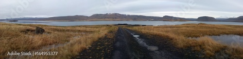 Fjord islande