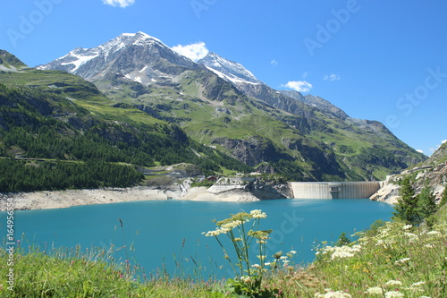 lac du chevril, alpes, france