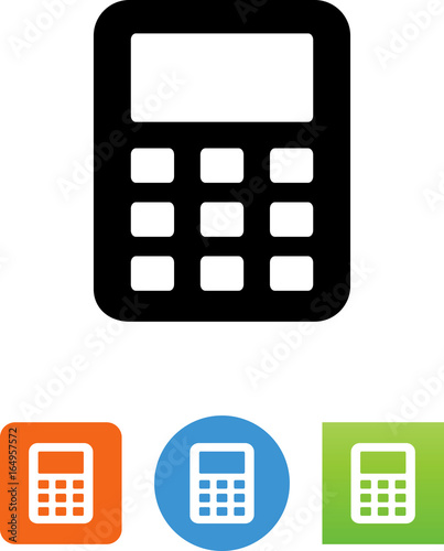 Calculator Icon - Illustration