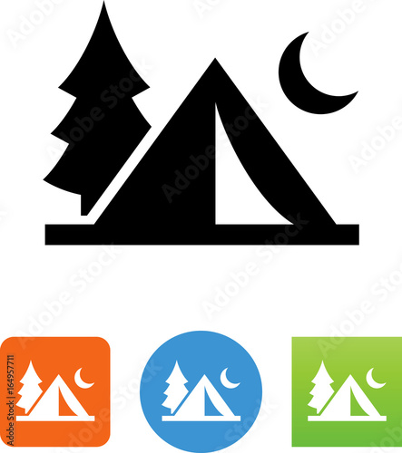 Camping Icon - Illustration