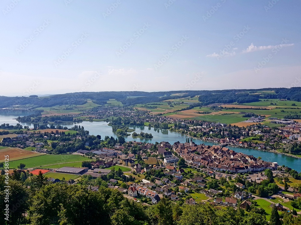 Blick auf Stein am Rhein