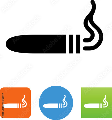 Cigar Icon - Illustration