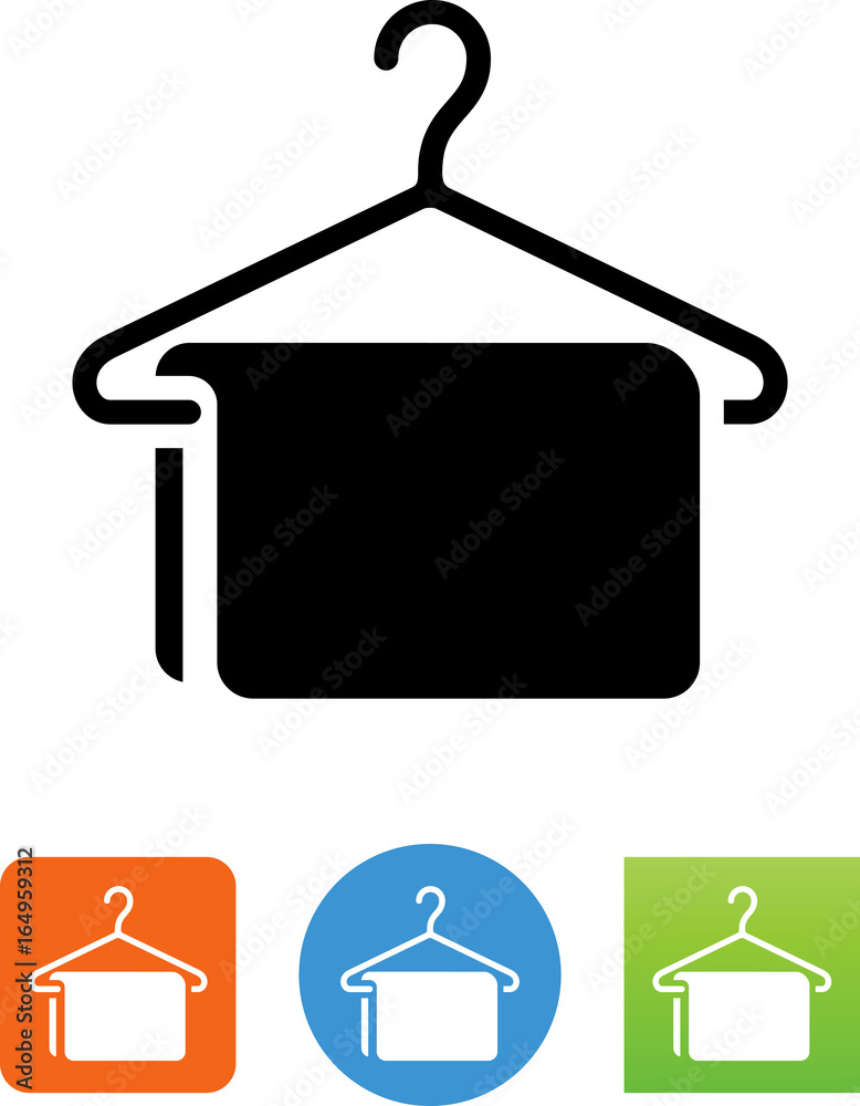 Clothing On A Hanger Icon - Illustration Clothing On A Hanger Icon - Illustration