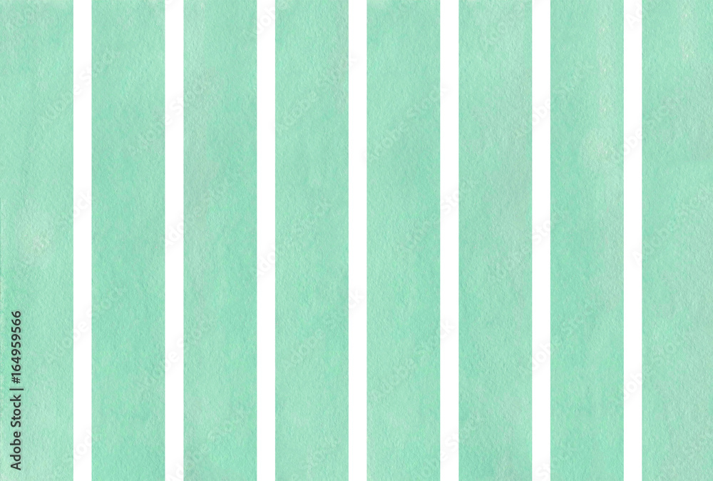 Fototapeta premium Watercolor striped background.