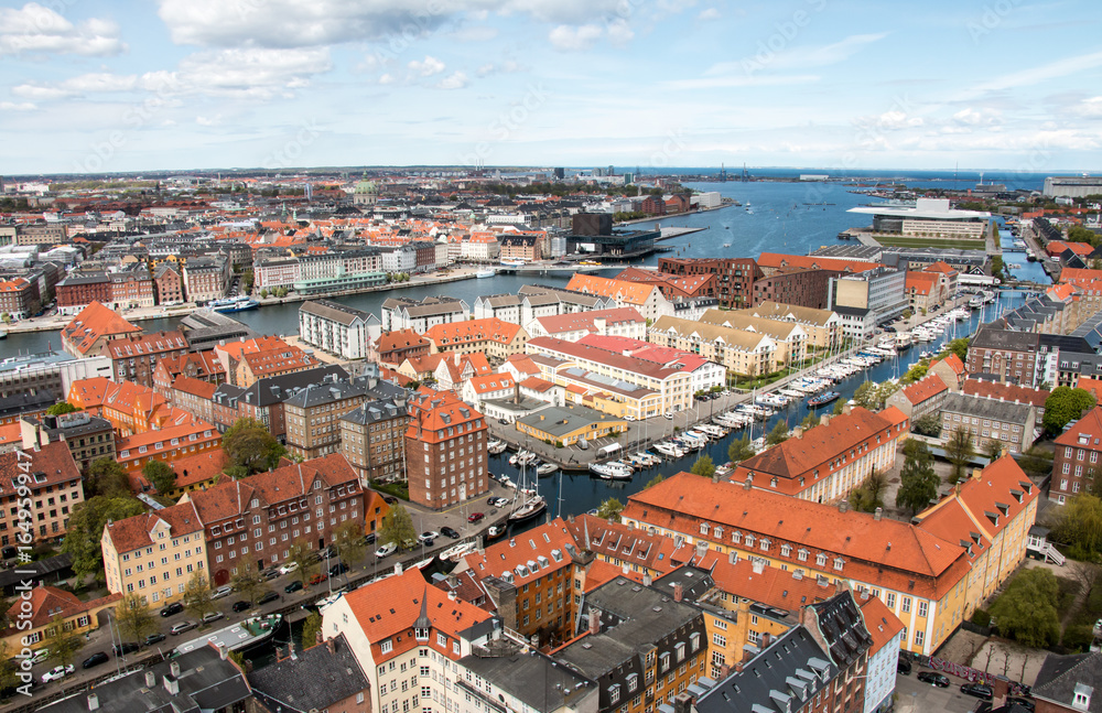 View to Copenhaguen Opera