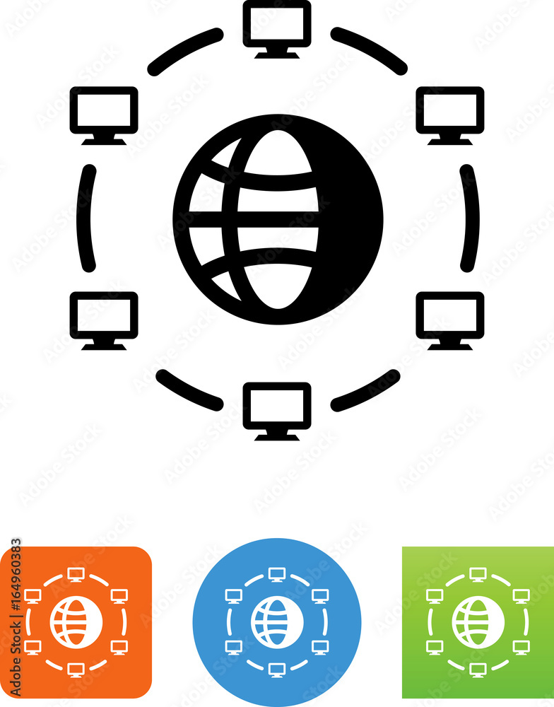 Wide Area Network Icon