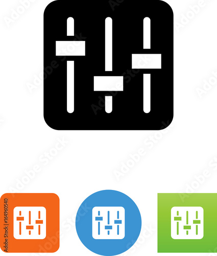 Control Interface Icon - Illustration
