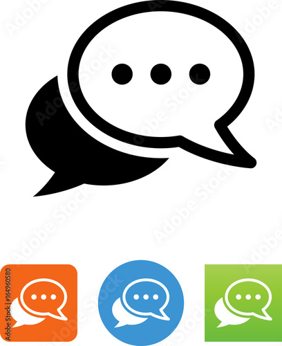 Conversation Icon - Illustration