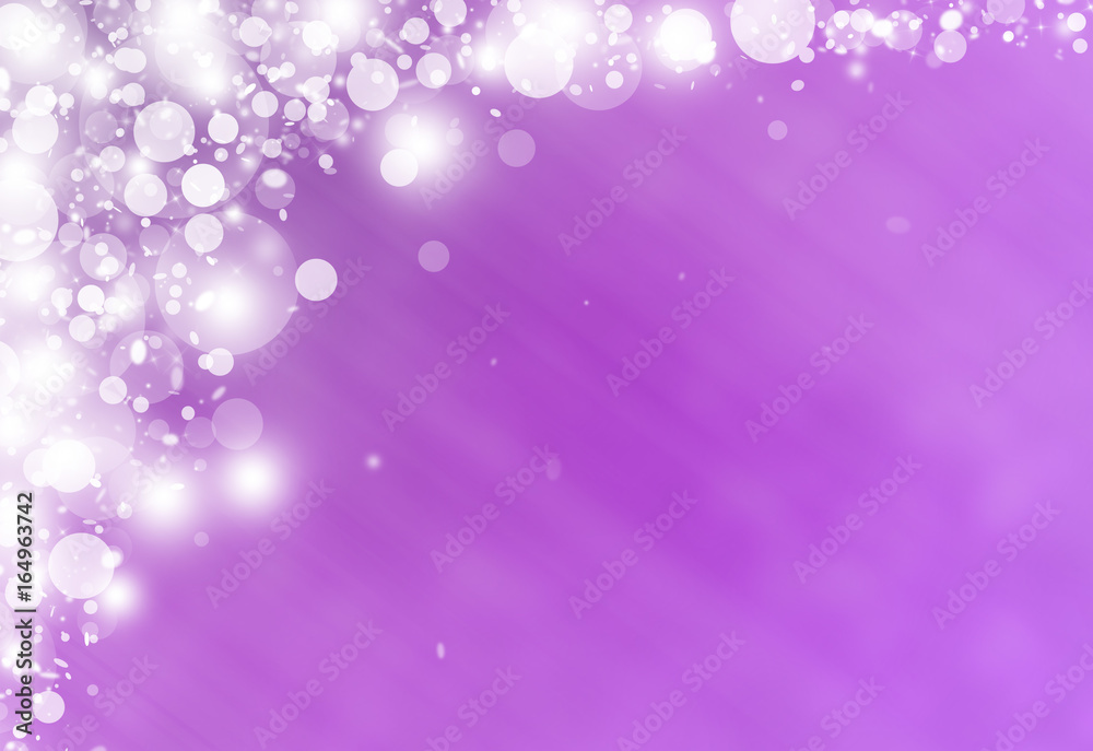 Soft Purple glitter sparkles rays lights bokeh Festive Elegant abstract  background. Stock Photo | Adobe Stock
