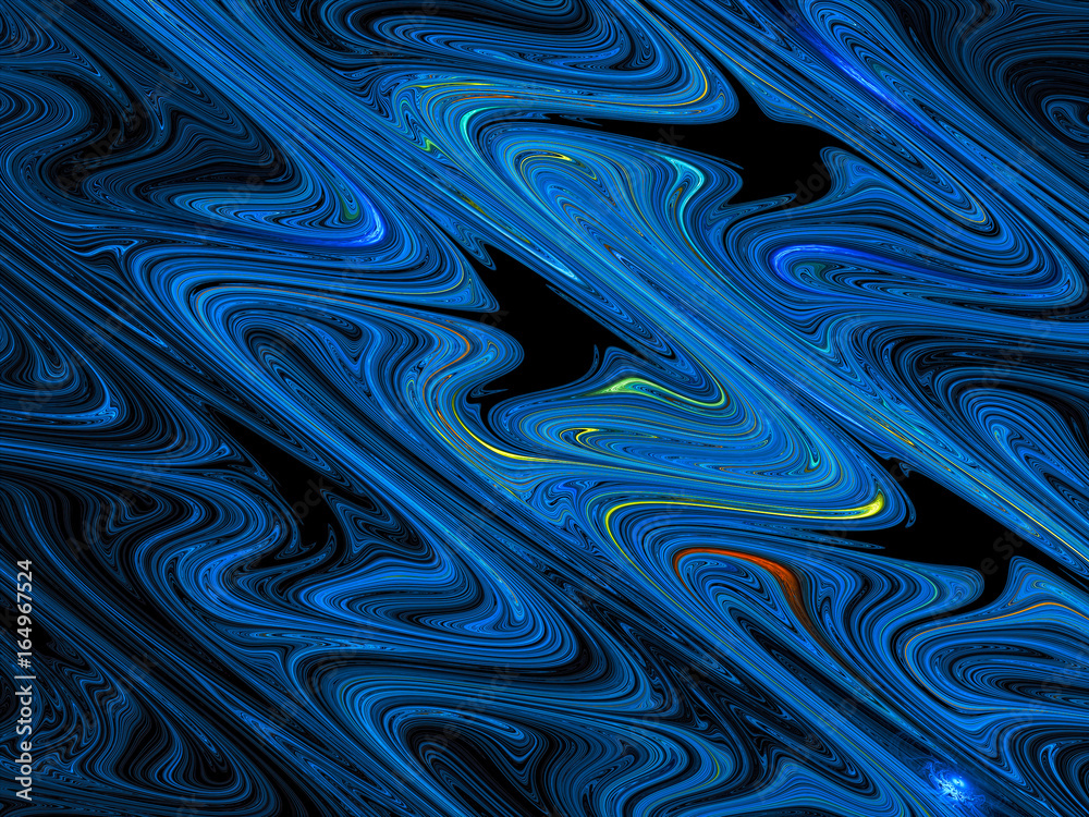 Obraz premium Fractal marble - abstract digitally generated image