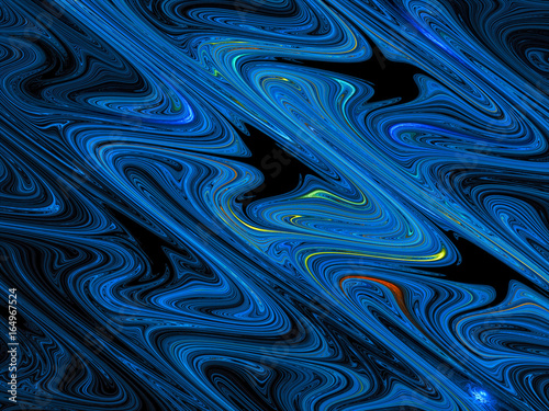 Fractal marble - abstract digitally generated image
