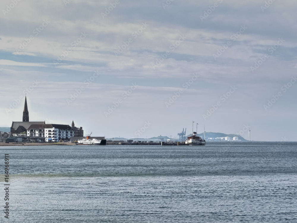 Fototapeta premium Largs Town Scotland