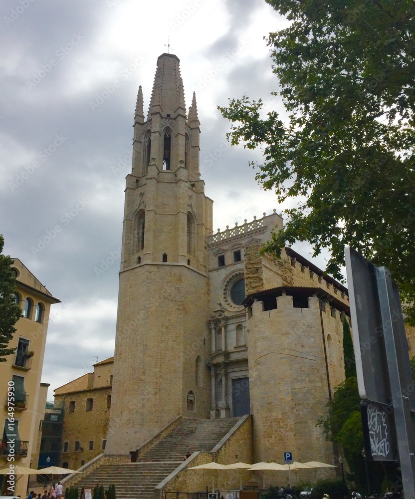 Collegiate Church of Sant Feliu, Girona, Spain