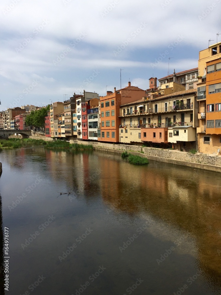 View of Girona, Catalonia, Spain