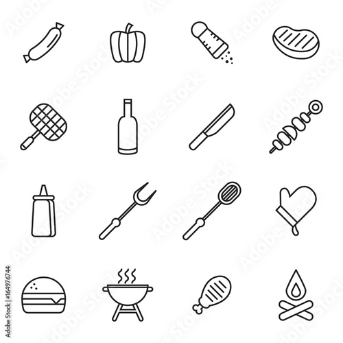 Barbecue Icons