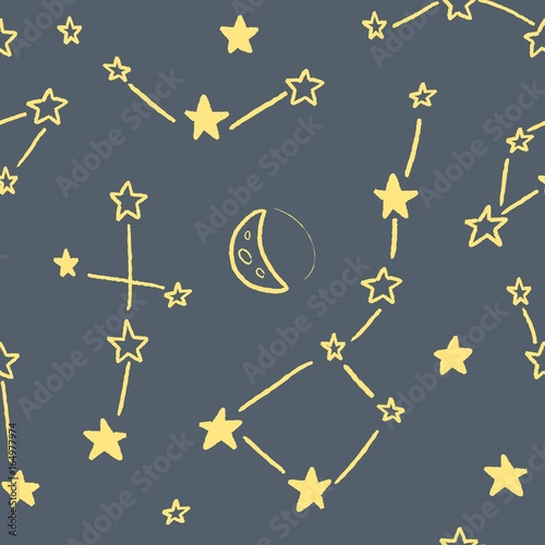 Tapety Tekstura konstelacji gwiazdy