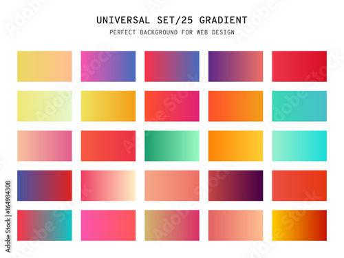 Universal gradient background for design