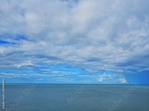 Sky and Sea at Cha Am Beach