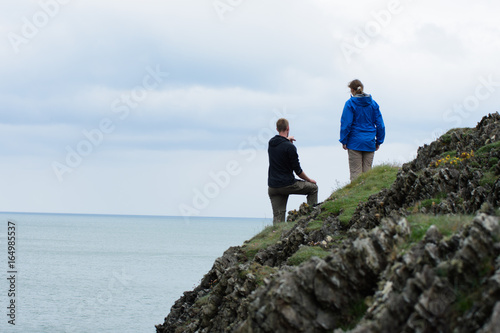 Dolphin spotting mwnt wales photo