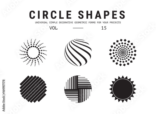 Universal сircle shapes set