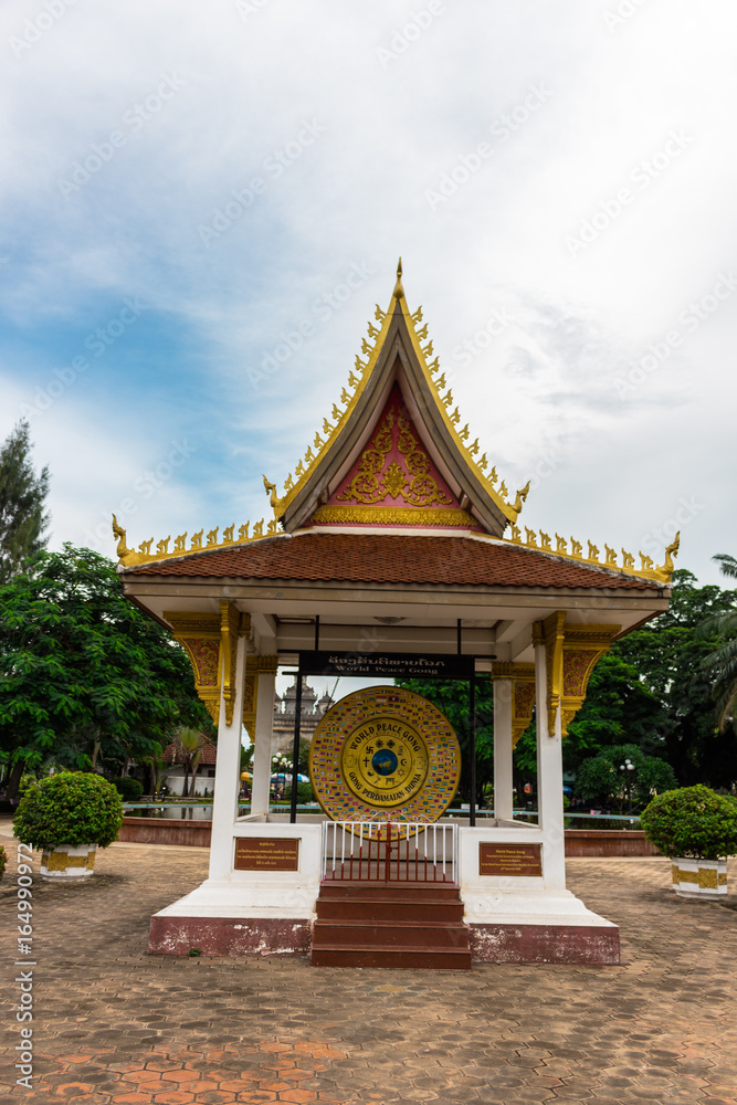 Laos Patuxai : ビエンチャン・勝利の門・パトゥーサイ