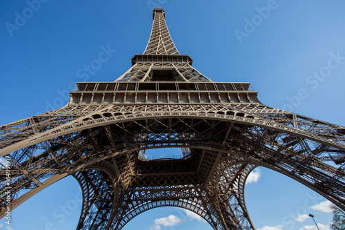 Eiffel Tower in Paris.