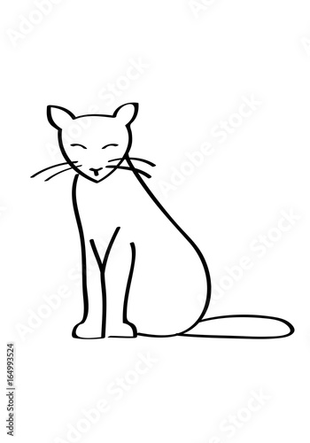 Кот. Вектор