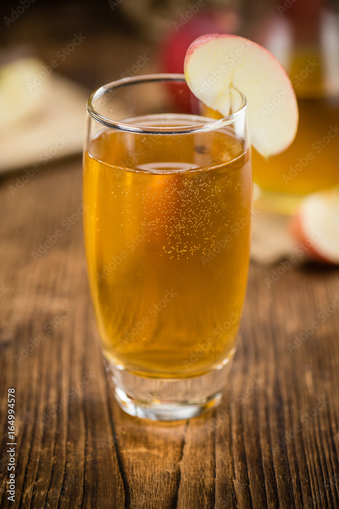 Apple Cider (selective focus, close-up shot) Apple Cider (selective focus, close-up shot)