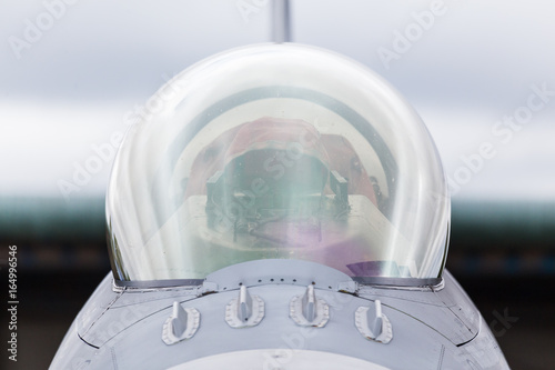 Canopy of a USAF F-16C photo