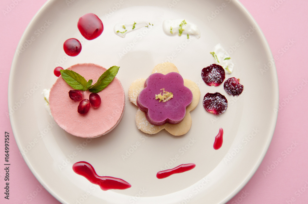 Pomegranate parfait Pomegranate parfait