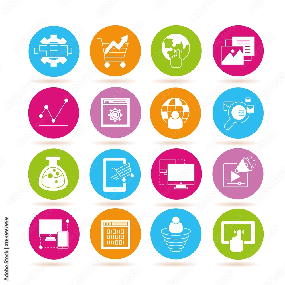 search engine optimization icons search engine optimization icons