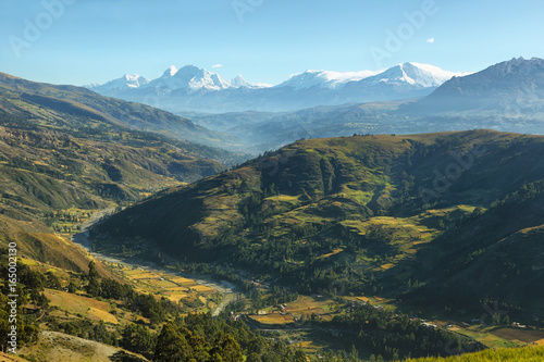 Views of Black mountain range, Peru © estivillml