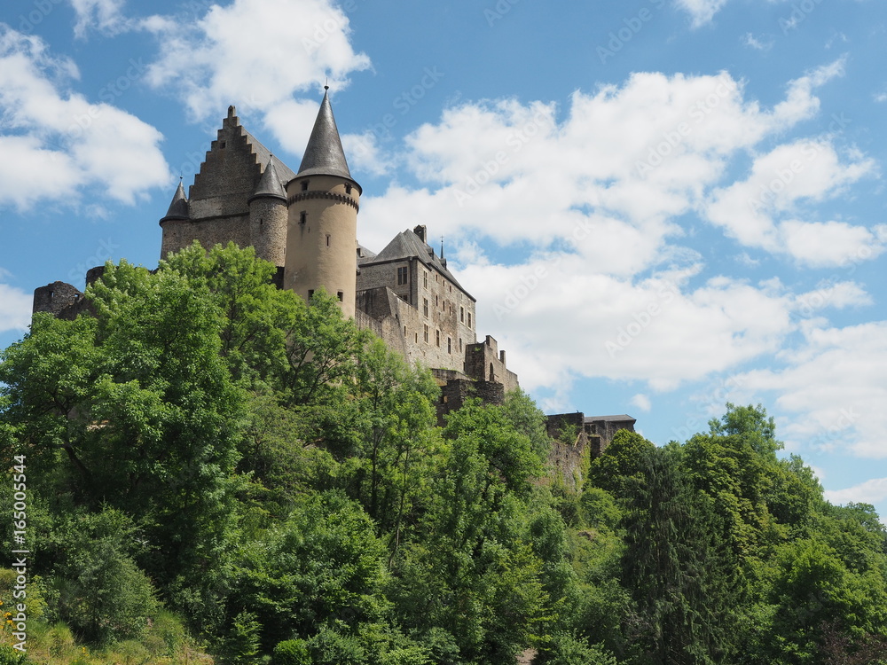 Vianden - Burg und Gemeinde in der 