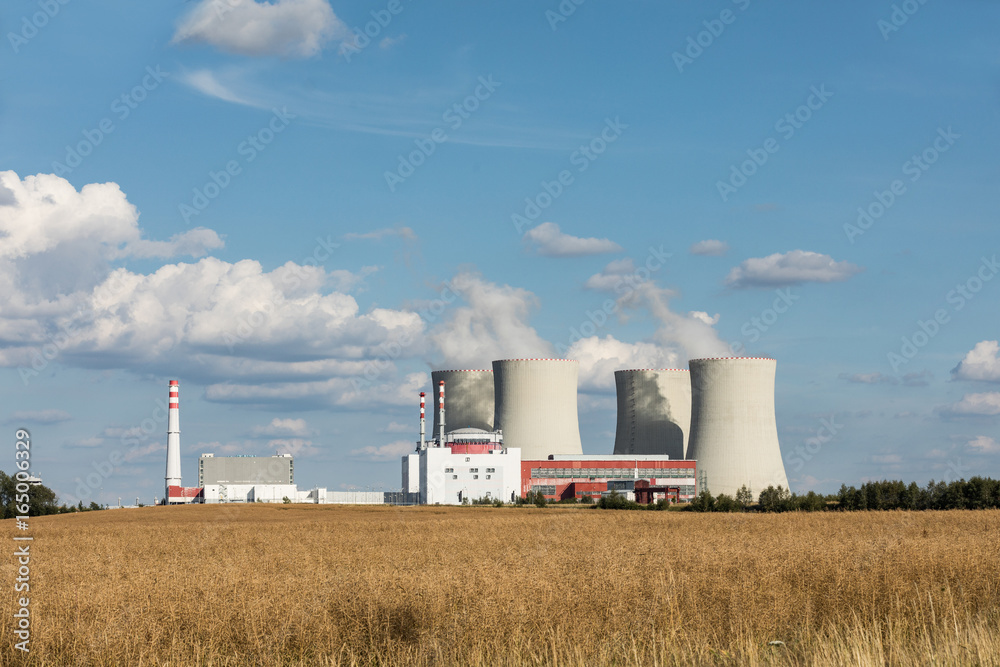 Nuclear power plant Temelin in the Czech Republic Nuclear power plant Temelin in the Czech Republic