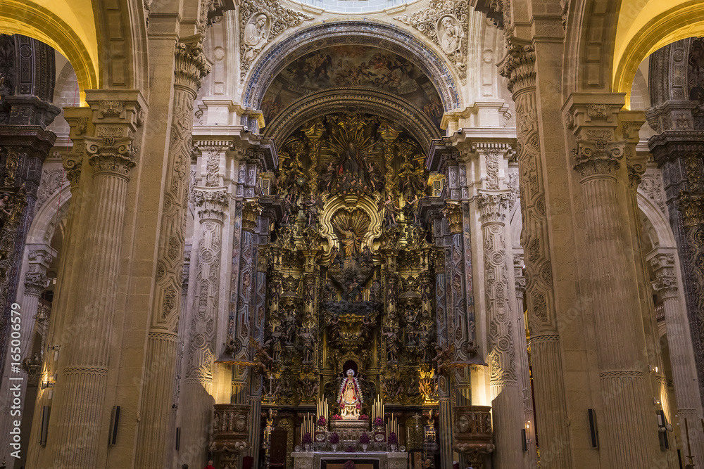 El Salvador church, Seville, Andalusia, spain