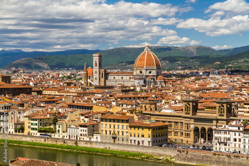 View of Florence, Italy.