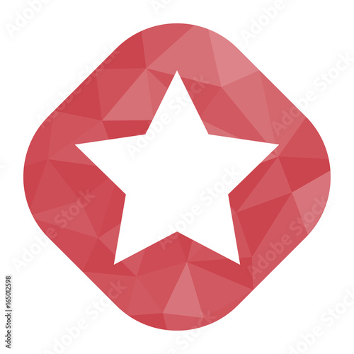 geometrischer Icon - Stern