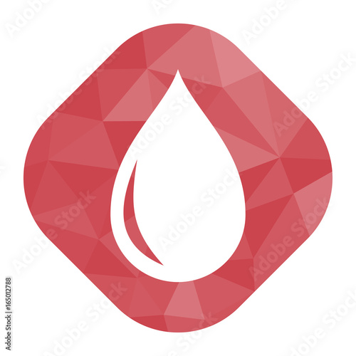 geometrischer Icon - Tropfen