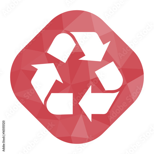 geometrischer Icon - Recycling